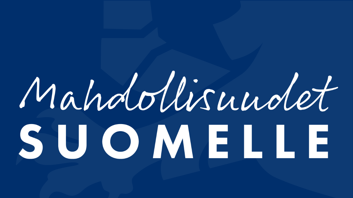 Kuva: kansliapäälliköiden Mahdollisuudet Suomelle -asiakirjan logo
