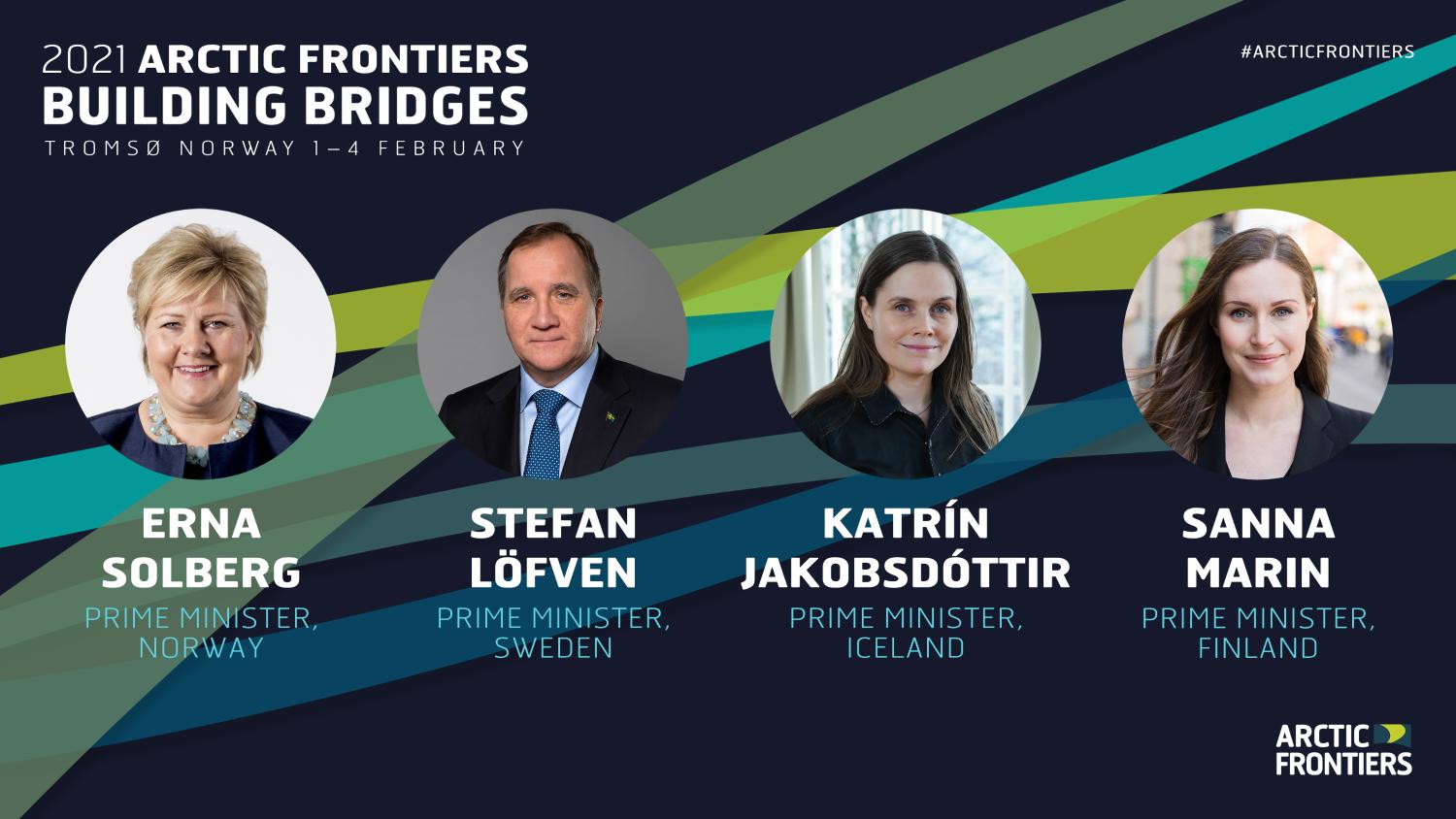 Prime Minister Sanna Marin speaks at Arctic Frontiers conference on 4 February 2021