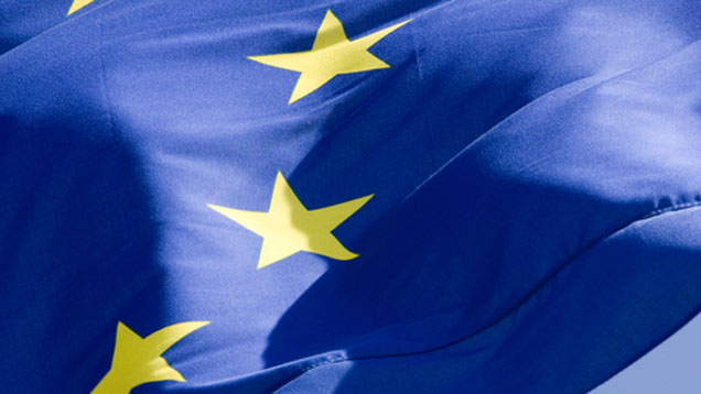 Euroopeiska unionens flagga.